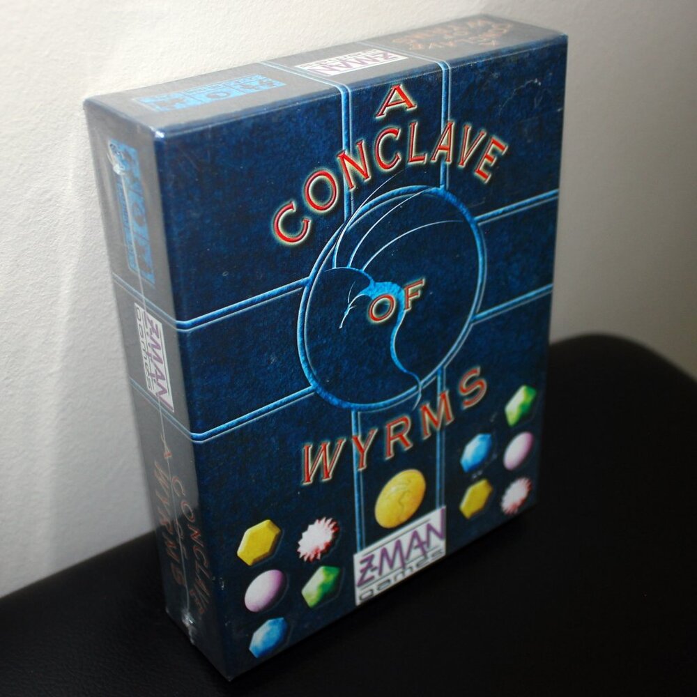 3/$55❤️new A CONCLAVE OF WYRMS 2010 Dragon-Themed Board Game ZMG4055